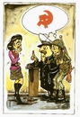 Cartoon: por las dudas (small) by DANIEL EDUARDO VARELA tagged rojos