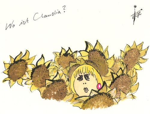 Cartoon: Claudia Roth - Die Grünen (medium) by tiede tagged cartoon,karikatur,tiedemann,joachim,tiede,urwahl,grüne,roth,claudia,claudia,roth,grüne,urwahl,tiede,joachim,tiedemann,karikatur,cartoon