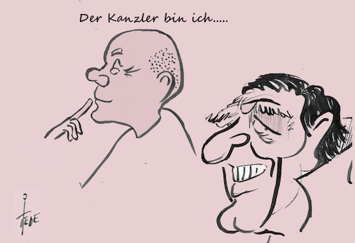 Cartoon: Kanzler (medium) by tiede tagged kanzler,scholz,schröder,putin,biden,tiede,cartoon,kanzler,scholz,schröder,putin,biden,tiede,cartoon