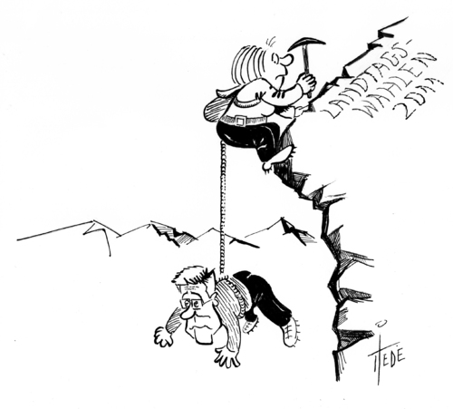 Cartoon: Koalitions-Ballast (medium) by tiede tagged regierungskoalition,akzeptanz,fdp,westerwelle,guido westerwelle,fdp,akzeptanz,regierung,koalition,guido,westerwelle