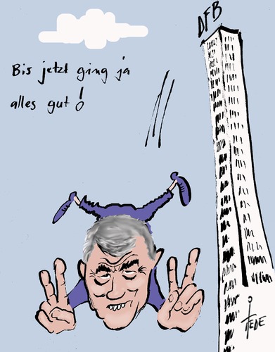 Cartoon: Niersbach (medium) by tiede tagged beckenbauer,sommermärchen,dfb,niersbach,wolfgang,wolfgang,niersbach,dfb,sommermärchen,beckenbauer