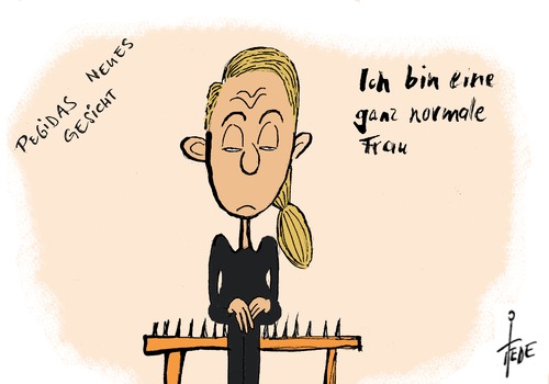 Pegida - Gesicht Pegida - Gesicht