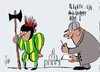 Cartoon: Schweizer Garde (small) by tiede tagged tebartz,rom,schweizer,garde,bischof,limburg