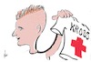 Cartoon: Toni Kroos (small) by tiede tagged toni,kroos,last,minute,schweden