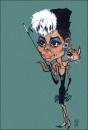 Cartoon: Movie Caricatures 22 (small) by Stef 1931-1995 tagged movie,caricature,audrey,hepburn,hollywood