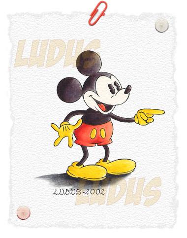 Cartoon: Mickey Mouse (medium) by Ludus tagged mickey,mouse,disney
