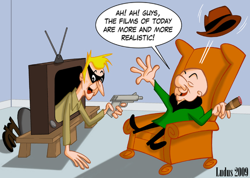 Cartoon: Mr. Magoo (medium) by Ludus tagged magoo