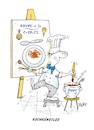Cartoon: Kochkünstler (small) by BuBE tagged kochkünstler,koch,gourmetkoch,restaurant,kochen,hobbykoch,künstler,küche,suppe,speisekarte