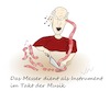 Cartoon: Ohrwurm (small) by Jochen N tagged musik,lied,song,wurm,regenwurm,insekt,tier,messer,instrument,musikinstrument,klang,schneiden,zerlegen