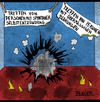 Cartoon: Treffen (small) by Thats Life tagged selbstentzündung,blähungen,furz,explosion