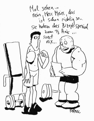 Cartoon: Bizeps-Spezial (medium) by REIBEL tagged fitness,muskeln,studio,bizeps,training,hantel,trainer,fitness,muskeln,studio,bizeps,training,hantel,trainer