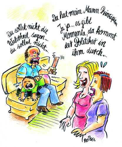 Cartoon: Nachwuchssorgen (medium) by REIBEL tagged politiker,züchtigung,lüge,familie,kind,erziehung,strafe,mütter,vater,wohnzimmer,politiker,züchtigung,lüge,familie,kind,erziehung,strafe,mütter,vater,wohnzimmer