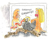 Cartoon: Trigger (small) by REIBEL tagged ehe,dating,sex,natur,trigger,psychologie