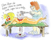 Cartoon: Wellness (small) by REIBEL tagged wellness,hot,stone,liege,frau,heiss,zange,behandlung,schönheit,leiden