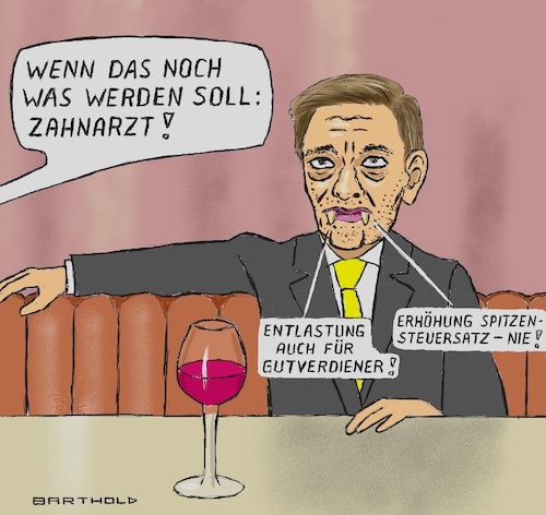 Cartoon: Arm-Reich-Schere  ja bitte! (medium) by Barthold tagged finanzminister,christian,lindner,fdp,entlastung,inflation,entwurf,änderung,steuerrecht,einkommensteuer,lohnsteuer,steuerreform,kalte,progression,einbeziehung,gutverdiener,ausschluss,steuererhöhung,spitzensteuersatz,einkommensschere,wohlstandskluft,vampir,blutsauger,vampirzähne,zahn,ziehen,zahnarzt,cartoon,karikatur,barthold,finanzminister,christian,lindner,fdp,entlastung,inflation,entwurf,änderung,steuerrecht,einkommensteuer,lohnsteuer,steuerreform,kalte,progression,einbeziehung,gutverdiener,ausschluss,steuererhöhung,spitzensteuersatz,einkommensschere,wohlstandskluft,vampir,blutsauger,vampirzähne,zahn,ziehen,zahnarzt,cartoon,karikatur,barthold