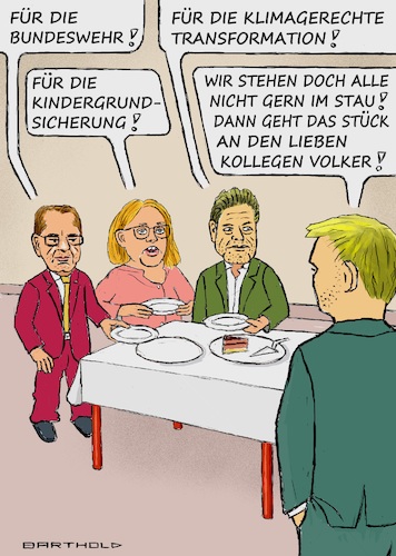 Cartoon: Geschmälerter Haushalt 2024 (medium) by Barthold tagged steuermindereinnahmen,2024,siebzehn,17,milliarden,euro,darstellung,verteilung,symbolisch,kuchen,torte,boris,pistorius,bundeswehr,lisa,paus,kindergrundsicherung,robert,habeck,transformation,volker,wissing,christian,lindner,cartoon,karikatur,barthold,steuermindereinnahmen,2024,siebzehn,17,milliarden,euro,darstellung,verteilung,symbolisch,kuchen,torte,boris,pistorius,lisa,paus,robert,habeck,volker,wissing,christian,lindner,cartoon,karikatur,barthold