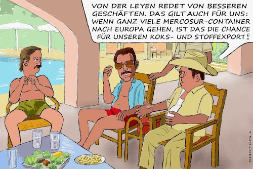 Narcos danken von der Leyen!