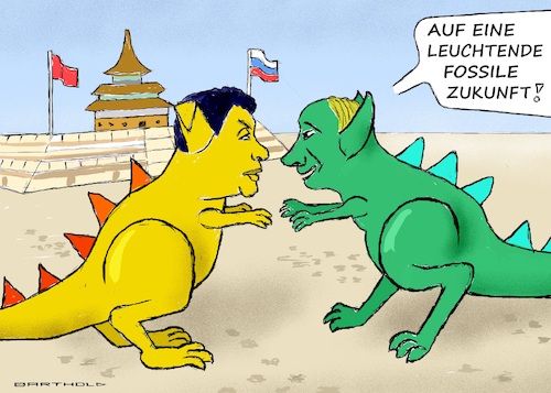 Treffen Xi - Putin