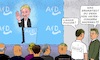 Cartoon: Weidel auf Parteitag (small) by Barthold tagged afd,parteitag,januar,2025,riesa,rednerpult,alice,weidel,lange,finger,dieb,klauen,hayek,verein,marktradikal,wirtschaftsliberal,neoliberal,vermögensumverteilung,zugunsten,reichen,wohlhabenden,cartoon,karikatur,barthold