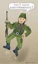Cartoon: Wie krank ist dieser Mensch? (small) by Barthold tagged ramsan,kadyrow,präsident,russische,teilrepublik,tschetschenien,stellungnahme,raketenangriffe,zivile,ziele,große,freude,glück,freudentanz,cartoon,karikatur,barthold