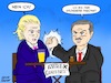 Cartoon: Geert_Wilders_Tayyip_Erdogan (small) by Tacasso tagged geert,wilders,recep,tayyip,erdogan,türkei,holland,netherlands,niederlande,turkey,türkiye,turkish,akp,pvv,politik,politics,deutschland,germany