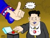 Cartoon: Kim_Jong_Un (small) by Tacasso tagged kim,jong,un,nordkorea,nothkorea,usa,america,amerika,donald,trump,krieg,war,nuclear,nuklear,atombombe,atombomb