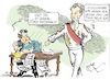 Cartoon: Fakenews (small) by Michael Riedler tagged metternich,zensur,fake,news,medien,freiheit,lügen