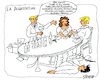 Cartoon: Weinverkostung Probe 41 (small) by stefanmschmidt tagged wein,verkostung,degustation,weinkeller,abgang