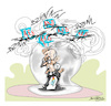 Cartoon: ........... (small) by vasilis dagres tagged mertz