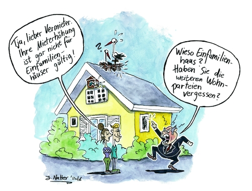 Cartoon: Untermieter (medium) by Jens Natter tagged untervermietung,untermieter,tiere,vermieter,mieter,haus,untervermietung,untermieter,tiere,vermieter,mieter,haus