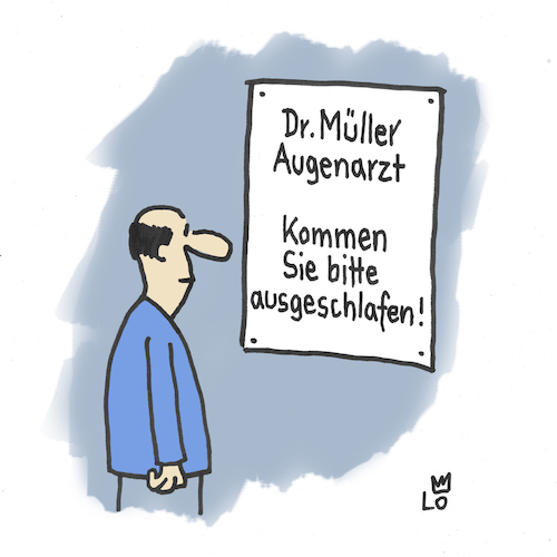 Beim Augenarzt