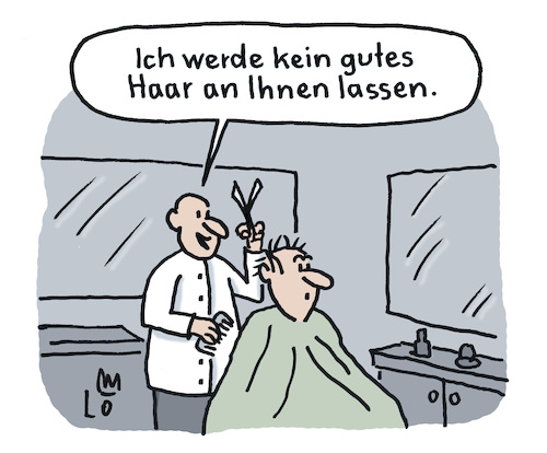 Beim Friseur