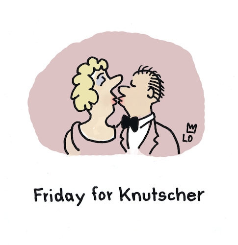 Cartoon: Friday for (medium) by Lo Graf von Blickensdorf tagged freitag,gedenktag,knutscher,friday,for,future,paar,mann,frau,liebe,kuss,hochzeit,küssen,karikatur,lo,cartoon,wortspiel,freitag,gedenktag,knutscher,friday,for,future,paar,mann,frau,liebe,kuss,hochzeit,küssen,karikatur,lo,cartoon,wortspiel