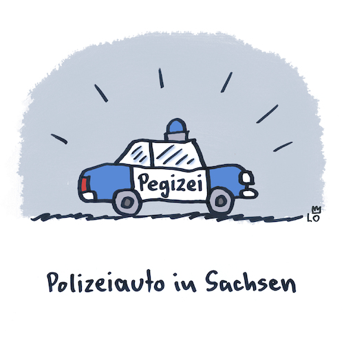 Cartoon: In Sachsen (medium) by Lo Graf von Blickensdorf tagged pegida,polizei,plauen,chemnitz,afd,rechte,nazis,neonazis,polizsten,polizeiauto,streifenwagen,funkwagen,demonstration,bullen,pegida,polizei,plauen,chemnitz,afd,rechte,nazis,neonazis,polizsten,polizeiauto,streifenwagen,funkwagen,demonstration,bullen