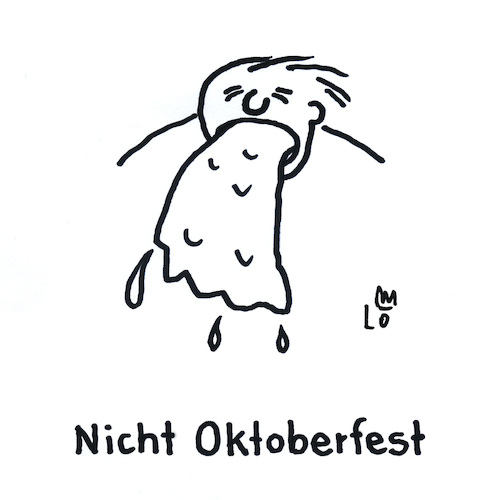 Cartoon: Nicht Oktoberfest (medium) by Lo Graf von Blickensdorf tagged wiesn,münchen,oktoberfest,brechreiz,übergeben,kotzen,alkohol,vergiftung,wiesn,münchen,oktoberfest,brechreiz,übergeben,kotzen,alkohol,vergiftung