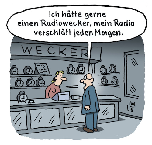 Cartoon: Radiowecker (medium) by Lo Graf von Blickensdorf tagged wecker,radio,uhr,klingeln,zeitmesser,chronometer,musik,uhrengeschäft,kunde,verkäuferin,verkaufstresen,verschlafen,wecken,graf,lo,karikatur,cartoon,radiowecker,uhrenradio,schlafen,wecker,radio,uhr,klingeln,zeitmesser,chronometer,musik,uhrengeschäft,kunde,verkäuferin,verkaufstresen,verschlafen,wecken,graf,lo,karikatur,cartoon,radiowecker,uhrenradio,schlafen