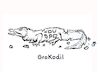 Cartoon: GroKo (small) by Lo Graf von Blickensdorf tagged groko,große,koalition,cdu,spd,kaputt,krokodil,politik,wahljahr,wahlen,koalieren