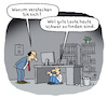 Cartoon: Gute Leute (small) by Lo Graf von Blickensdorf tagged fachkräftemangel,jobcenter,arbeitsamt,fachleute,gute,leute,karikatur,lo,graf,cartoon,berufsausbildung,auszubildende,handwerk,spezialisten,handwerkskammer,industrie,mittelstand