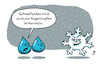 Cartoon: Neid (small) by Lo Graf von Blickensdorf tagged regentropfen,schneeflocken,hermelin,winter,neid,arroganz,karikatur,lo,graf,cartoon