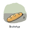 Cartoon: O.T. (small) by Lo Graf von Blickensdorf tagged brot,prototyp,wortspiel,bäcker,backen
