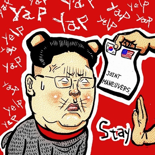 Cartoon: Kim Jong Un (medium) by takeshioekaki tagged kim,jong,un