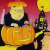 Cartoon: Halloween (small) by takeshioekaki tagged halloween