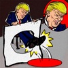 Cartoon: Trump (small) by takeshioekaki tagged trump