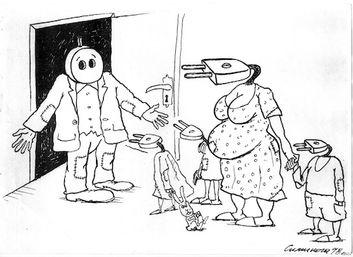 Cartoon: prose of life (medium) by vadim siminoga tagged life