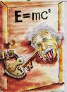 Cartoon: Einstein (small) by vadim siminoga tagged scientist,physicist,legend,laureate,nobel,prize