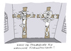 Cartoon: Christa (small) by Bregenwurst tagged frauenquote,kirche,kruzifix,christus,jesus,blaspehmie