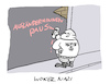 Cartoon: Gendergermane (small) by Bregenwurst tagged nazi,rassismus,gender,woke,graffiti