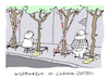 Cartoon: Pidemie (small) by Bregenwurst tagged coronavirus pandemie abstand wildpinkeln baum