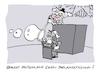 Cartoon: Poesie (small) by Bregenwurst tagged bundestag,parlament,poet,clown,bla