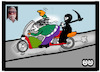 Cartoon: Over Speed may cause Death (small) by APPARAO ANUPOJU tagged over,speed,death
